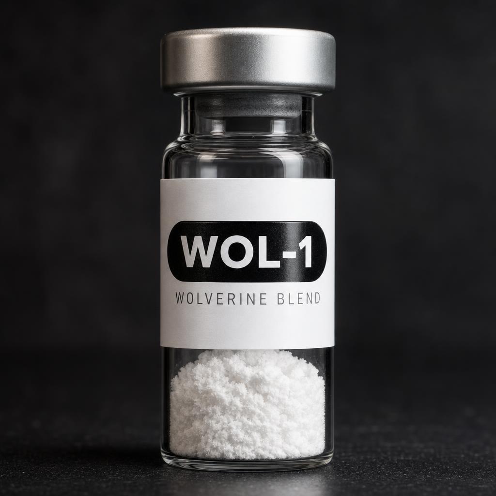 BPC/TB500 Wolverine Blend 10mg Vial (5mg/5mg) sealed vial